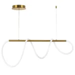 637083 Люстра CORINTO 40W LED 2850LM ЗОЛОТО 3000K IP20