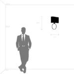 713623 Бра REGOLO 2х40W E14 ЗОЛОТО — изображение 6