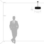 746048 Люстра AMERIGO 4х40W E14 УМБРА ПРОЗРАЧНЫЙ — изображение 9