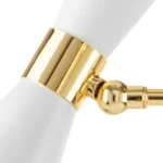 816066 Люстра DUMO 6х40W E14 БЕЛЫЙ МАТОВЫЙ/ЗОЛОТО — изображение 4