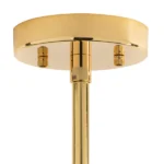 816066 Люстра DUMO 6х40W E14 БЕЛЫЙ МАТОВЫЙ/ЗОЛОТО — изображение 7