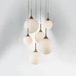 813063 Люстра GLOBO 6х40W E14 champagne gold/white — изображение 7