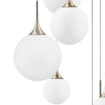 813093 Люстра GLOBO 9х40W E14 champagne gold/white — изображение 2