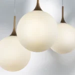 813032 Подвес GLOBO 1х40W E14 золото/белый — изображение 3