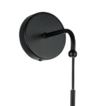 690517 Бра RAMO 1х40W E27 ЧЕРНЫЙ МАТОВЫЙ/ПРОЗРАЧНЫЙ — изображение 3