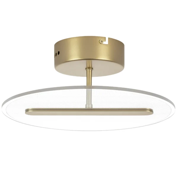 738033 Люстра ACRILE 14W LED 1034LM 120G ЗОЛОТО 3000K