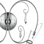 755624 Бра SCARABEO 2х35W G4 12V ХРОМ хрусталь+стекло — изображение 4