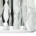 752634 Бра ACQUARIO 3х20W G4 12V ХРОМ БЕЛ стекло — изображение 3