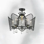 744057 Люстра CASTELLO 5х40W E14 ЧЕРНЫЙ/ЗОЛОТО — изображение 10