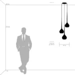 808230 Подвес FORMA 3х40W E14 БЕЛЫЙ — изображение 7