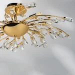 791182 Люстра потолочная ISABELLE 8х40W G9 ЗОЛОТО — изображение 9