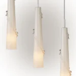 804310 Подвес PETALO 1х40W E14 ХРОМ/БЕЛЫЙ — изображение 2