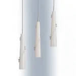 804310 Подвес PETALO 1х40W E14 ХРОМ/БЕЛЫЙ — изображение 4