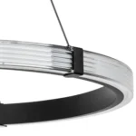 736287 Люстра ROTONDA 42W LED 2106LM 360G ЧЕРНЫЙ 3000K — изображение 4