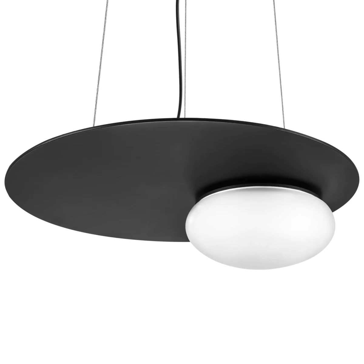 737337 Люстра EMISFERO 12W LED 655LM 180G ЧЕРНЫЙ 3000K — изображение 3