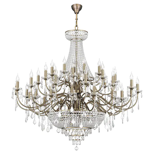 700511 3 КОР!!! Люстра подвесная CLASSIC 51х60W E14 БРОНЗА