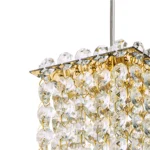 795422 Подвес CRISTALLO 1х40W G9 ЗОЛОТО — изображение 9