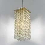 795422 Подвес CRISTALLO 1х40W G9 ЗОЛОТО — изображение 3