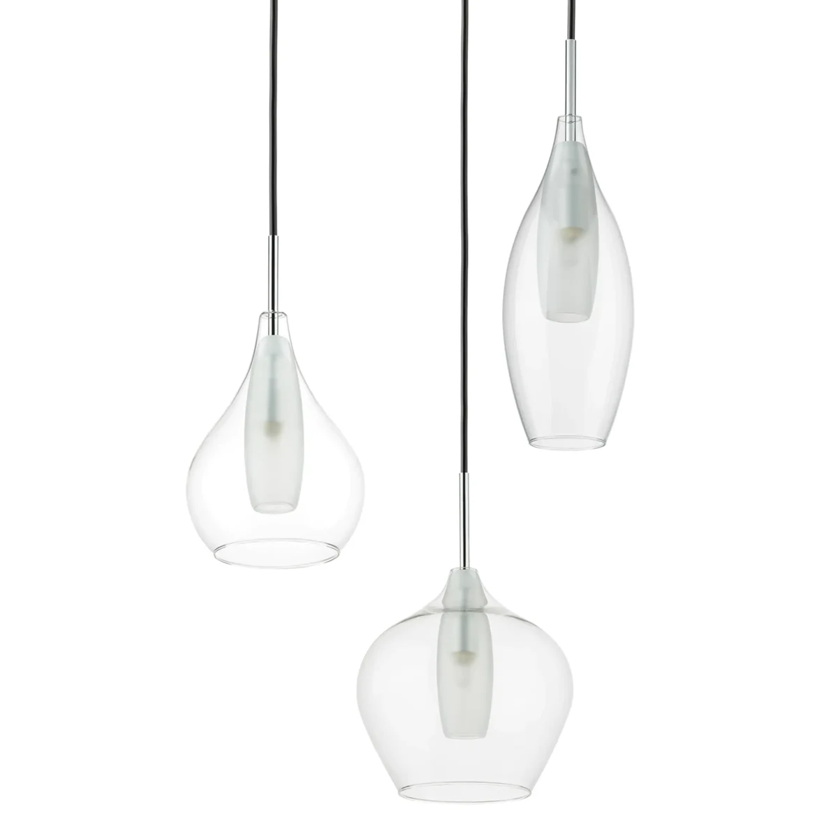 803051 Подвес PENTOLA 3х25W G9 ХРОМ/ПРОЗРАЧНЫЙ — изображение 8