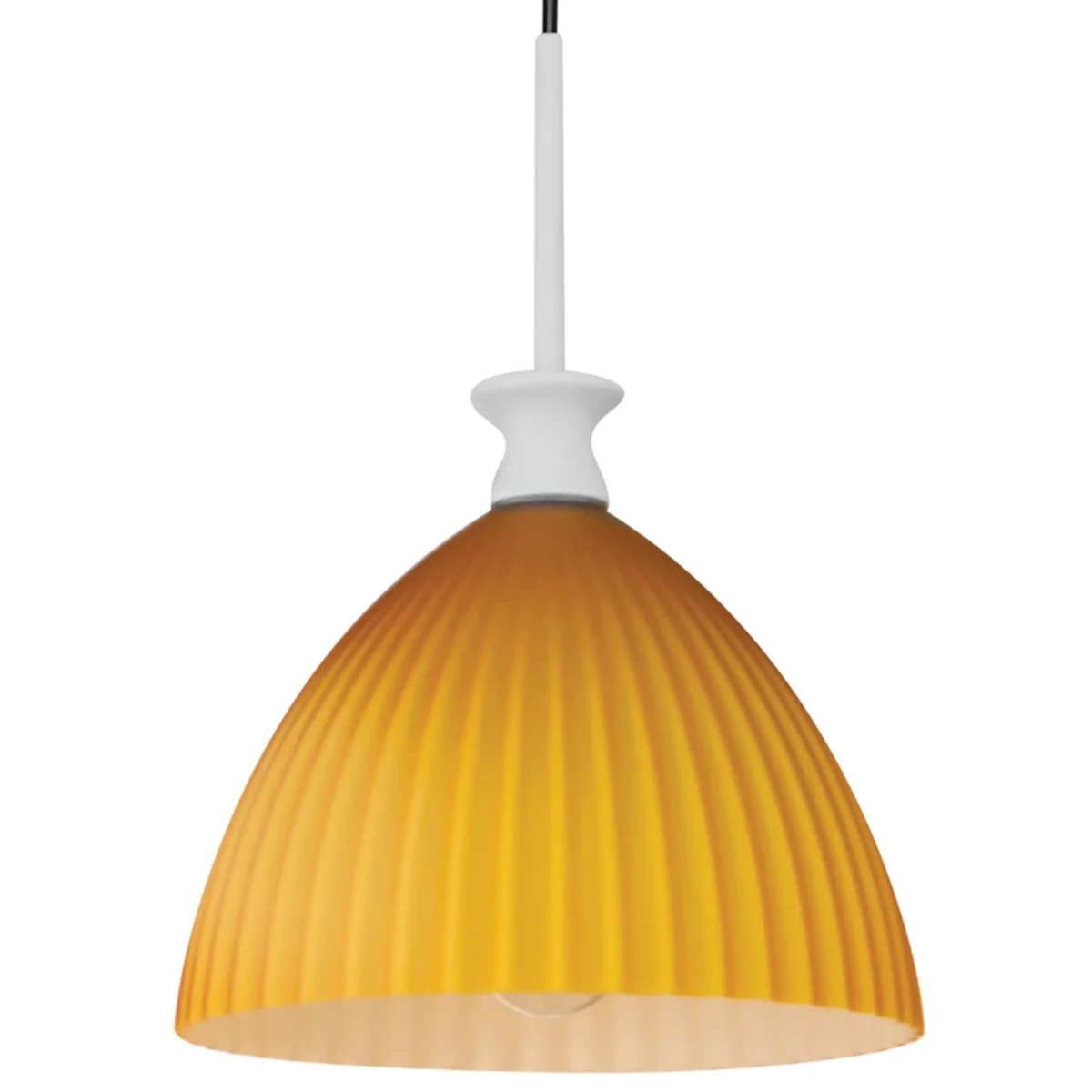 810023 Подвес AGOLA 1х40W E14 ХРОМ/ЯНТАРЬ — изображение 2