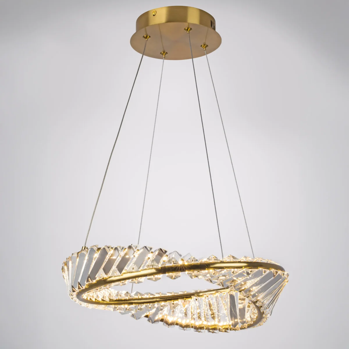 699043 Люстра VIDARE 20W LED 1700LM ЗОЛОТО 3000K IP20 — изображение 13