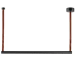 737117 Люстра PALLA 30W LED 2620LM 30G ЧЕРНЫЙ 3000K