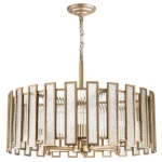 712062 Люстра AGAVE 6х40W E27 ШАМПАНЬ/ПРОЗРАЧНЫЙ