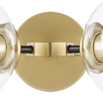 785623 Бра BETA 2x40W E27 ЗОЛОТО/ЧЕРНЫЙ — изображение 6