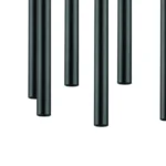 L8T747437 Люстра TUBO LED 40W 2400LM 25G ЧЕРНЫЙ 3000K (574737+747437 (8шт) — изображение 5