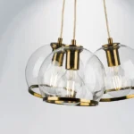 729031 Люстра SFERICO 3х40W E27 ЛАТУНЬ/ПРОЗРАЧНЫЙ — изображение 13