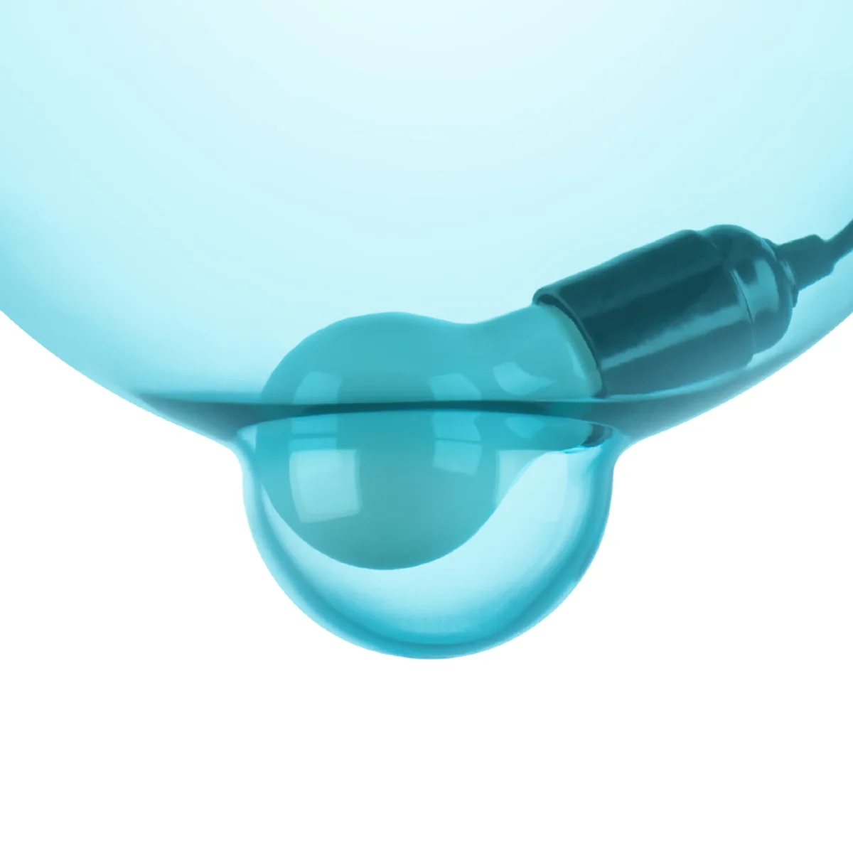 805305 Люстра COLORE 1х8W (led) E27 АЛЮМИНИЙ/ГОЛУБОЙ — изображение 6