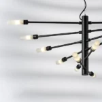 733127 Люстра RAGNO 12х40W G9 ЧЕРНЫЙ МАТОВЫЙ — изображение 9