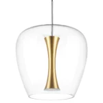 804203 Люстра CUPOLA LED 10W 500LM АЛЮМИНИЙ/ЗОЛОТО 3000K — изображение 3