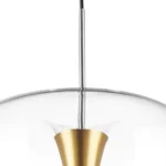 804203 Люстра CUPOLA LED 10W 500LM АЛЮМИНИЙ/ЗОЛОТО 3000K — изображение 4