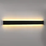 810537 Бра FIUME LED 30W 2850LM Matt black 3000K — изображение 5