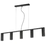 718057 Люстра ROMA 5х28W GU10 (led) MATT BLACK