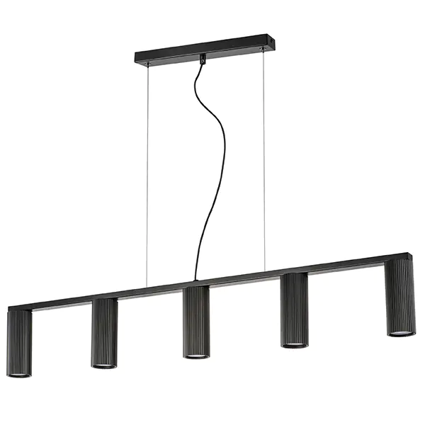 718057 Люстра ROMA 5х28W GU10 (led) MATT BLACK