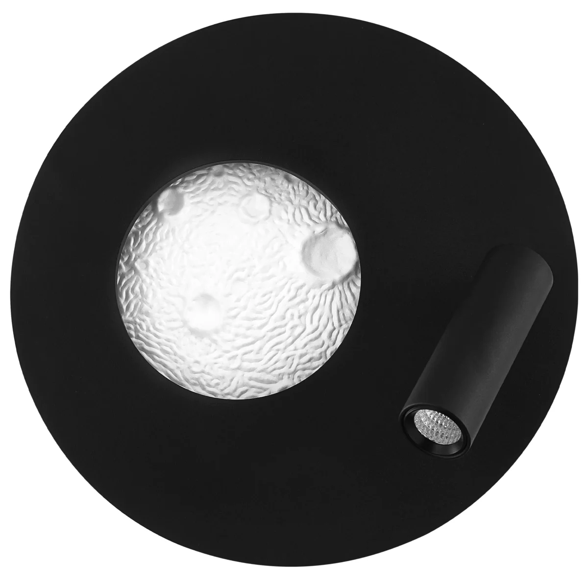 810577 Бра SNODO 6W+3W LED 140+130LM G ЧЕРНЫЙ/БЕЛЫЙ 3000K — изображение 1