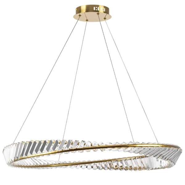 699083 Люстра VIDARE 40W LED 3080LM ЗОЛОТО 3000K IP20