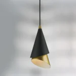 757010 Люстра CONE 1х40W E14 ЧЕРНЫЙ/ЗОЛОТО — изображение 2