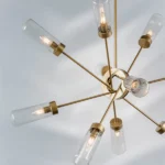 690103 Люстра CROTONE 10х40W E14 ШАМПАНЬ/ПРОЗРАЧНЫЙ — изображение 3