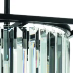 713037 Люстра REGOLO 3х40W G9 ЧЕРНЫЙ МАТОВЫЙ/ПРОЗРАЧНЫЙ — изображение 4