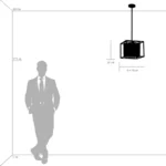 713037 Люстра REGOLO 3х40W G9 ЧЕРНЫЙ МАТОВЫЙ/ПРОЗРАЧНЫЙ — изображение 6