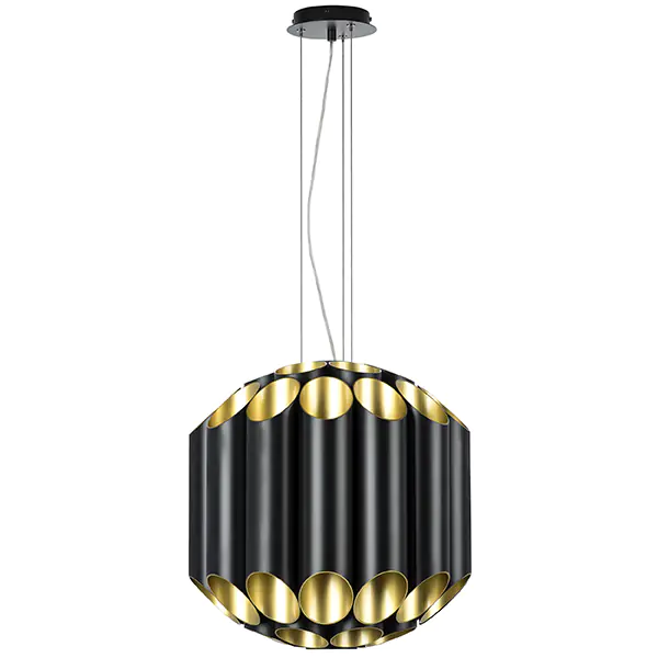 720447 Люстра SIENA 44х40W G9 ЧЕРНЫЙ/ЗОЛОТО