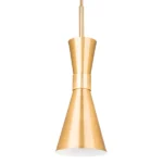 816011 Люстра DUMO 1х40W E14 ЛАТУНЬ/ЗОЛОТО — изображение 3