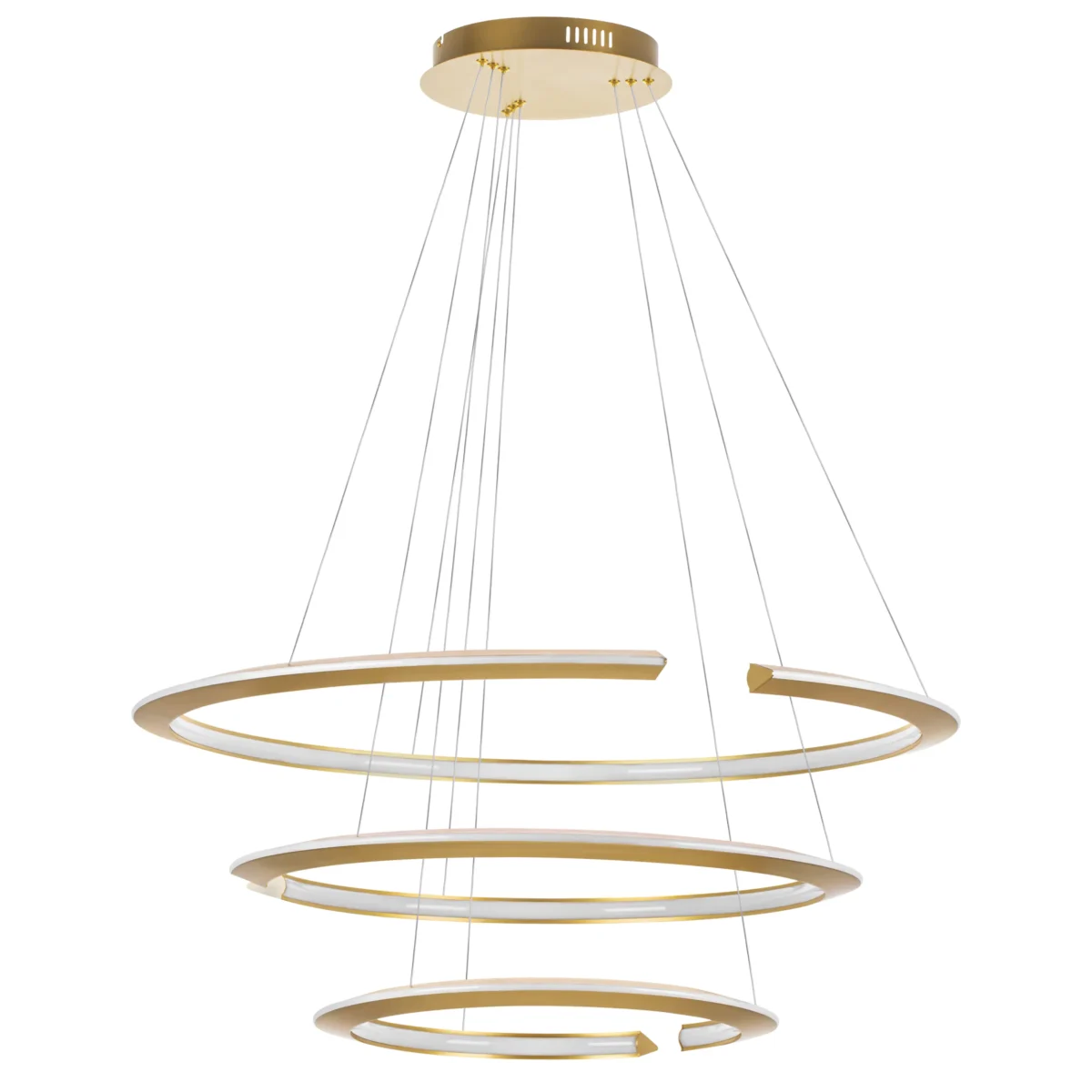 814233 Люстра VIRATA LED 105W 5250LM ЗОЛОТО 3000K — изображение 1