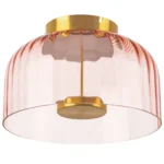 809062 Люстра CELESTA LED 1х12W 600LM ЗОЛОТО/РОЗОВЫЙ 3000K