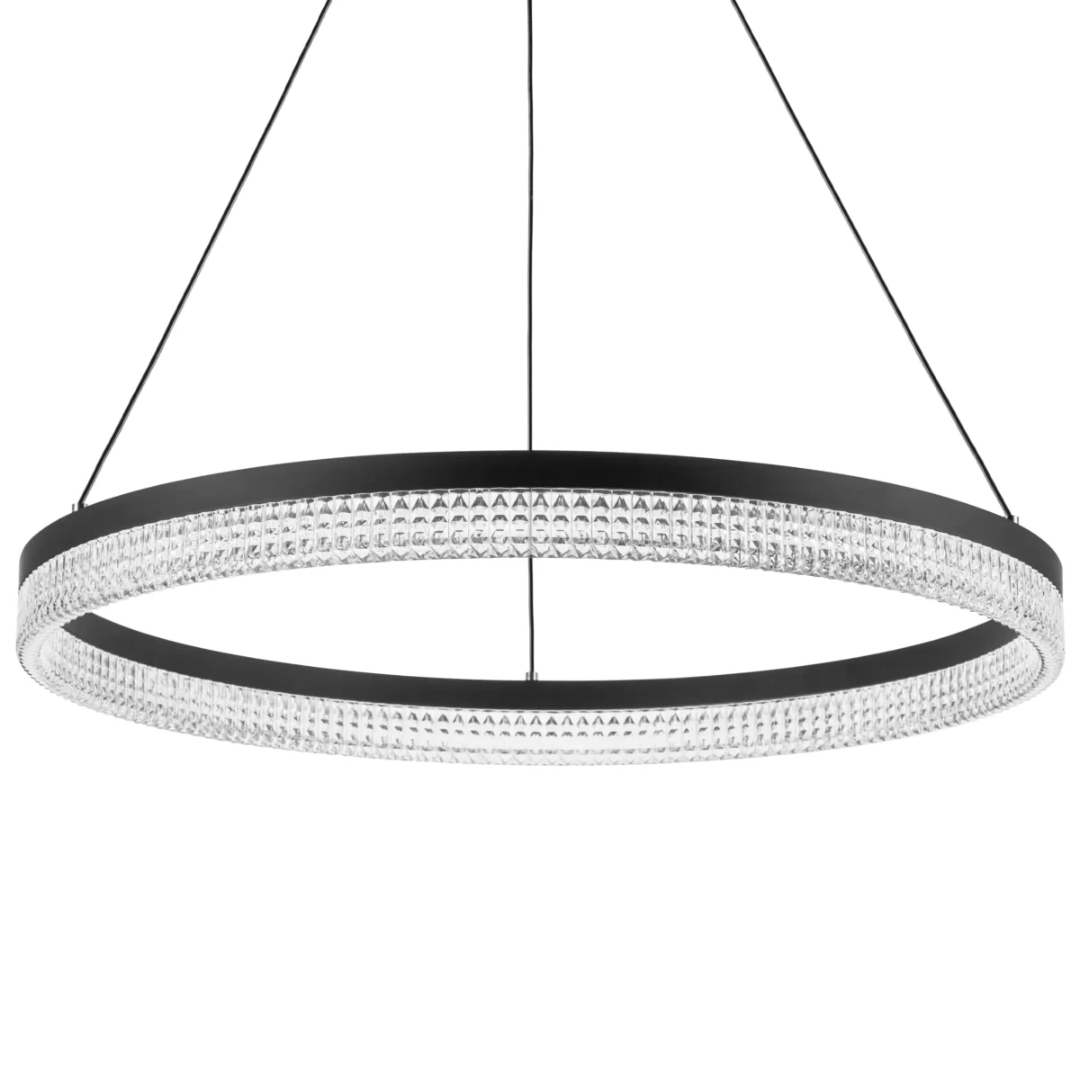 736167 Люстра ROTONDA 38W LED 2106LM 180G ЧЕРНЫЙ 3000K — изображение 3