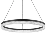 736167 Люстра ROTONDA 38W LED 2106LM 180G ЧЕРНЫЙ 3000K — изображение 3