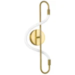 637653 Бра CORINTO 10W LED 690LM ЗОЛОТО 3000K IP20